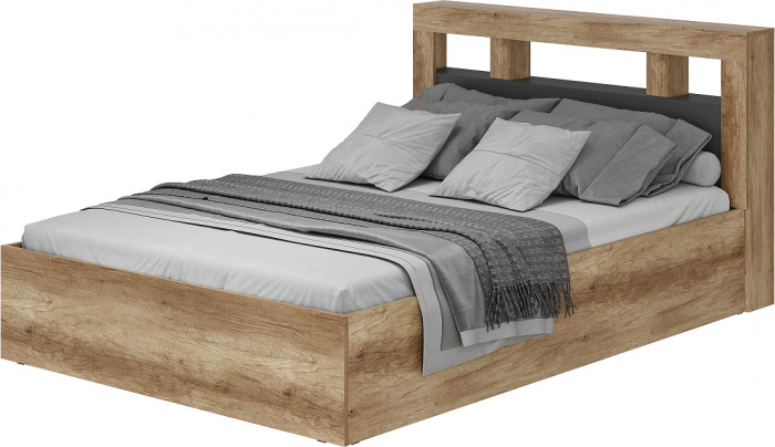 Кровать с настилом ЛДСП Прима 140х200