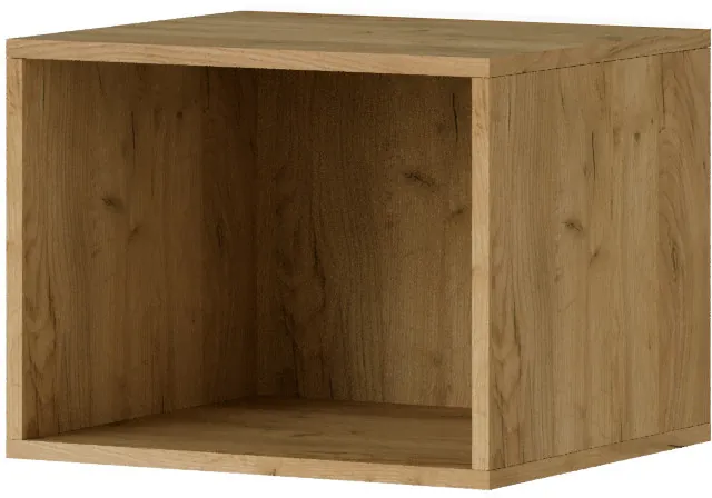 Модульная прихожая Милан, набор 2, Крафт золотой/Кашемир