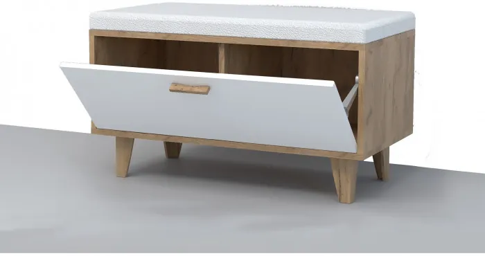 Эго Обувница ОБ-1 НГ (Камень Темный/Бетон Светлый)