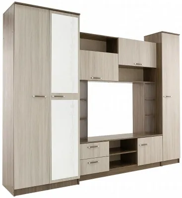 Гостиная Марта-11, Ясень шимо темный/светлый