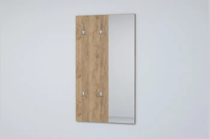 Модульная прихожая ЭГО 1 (Белый глянец/Бетон Светлый)