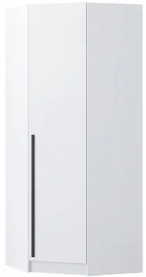 Шкаф Бастион ЛДСП угловой (Белый древесный)