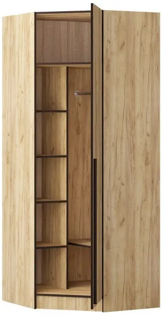 Шкаф Бастион ЛДСП угловой (Белый древесный)