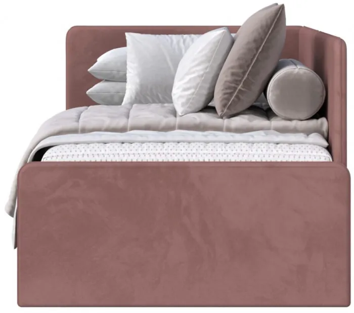 Кровать Тото 90х200, Микровелюр Zeekr-27