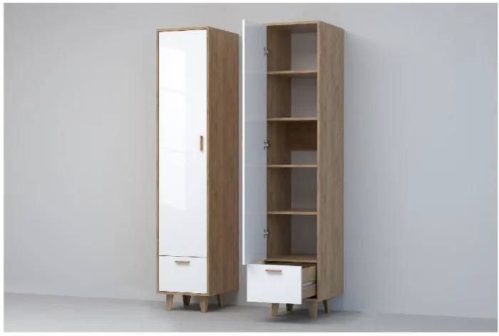 Эго Пенал П-1 НГ (Камень Темный/Дуб Крафт Золотой)