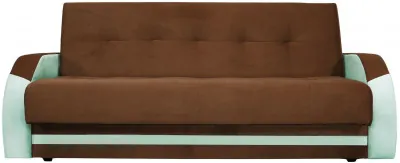 Диван-книжка Феникс, 140х190, велюр коричневый