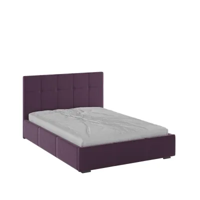 Рио Кровать интерьерная 140 винный квадрат, ортопед