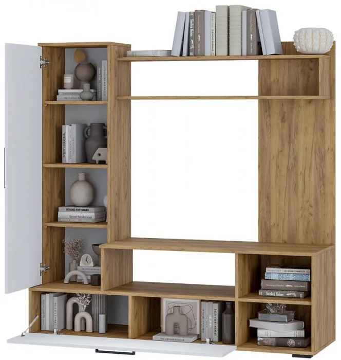 Стенка в гостиную Евро 2, крафт