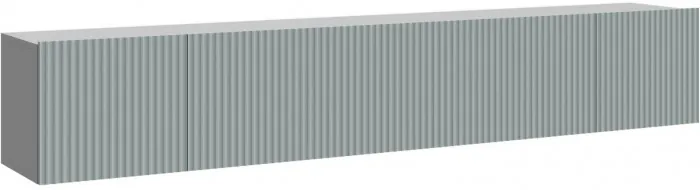 Тумба ТВ Сканди Стиль (Белый / Белый глянец)