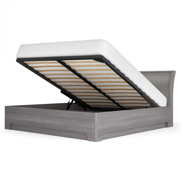 Кровать-3 с подъемным основанием 1600 экокожа Парма Нео