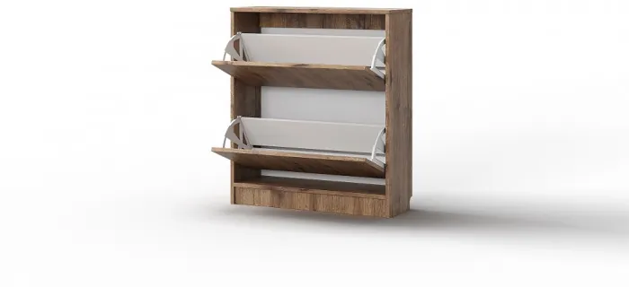 Тумба для обуви 2 двери "Аризона" - Дуб веллингтон