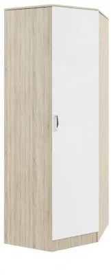 МС Софи Шкаф угловой Сонома/Белый СШУ 860.1, Сонома/Белый