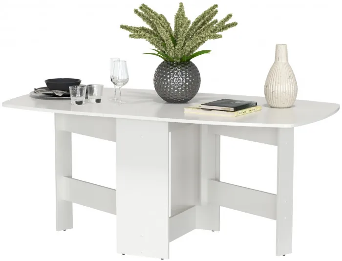 Стол-книжка раскладной 1-65М1бел, белый