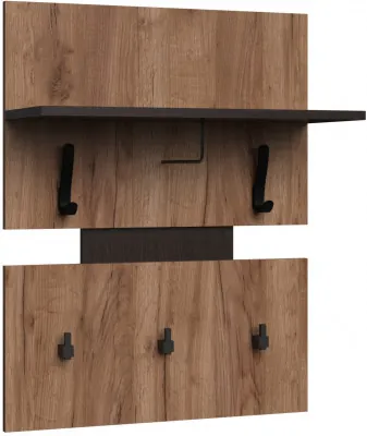 Модена Вешалка МВ-30 дуб крафт табачный/венге