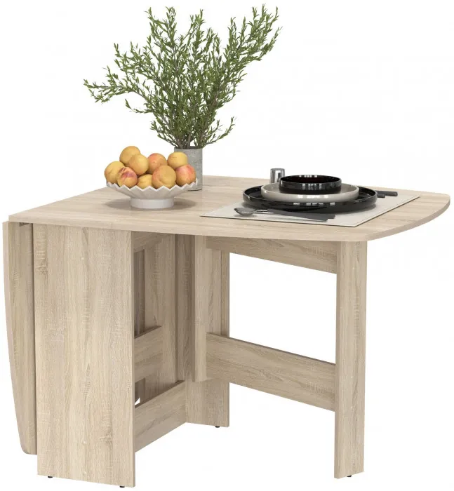 Стол-книжка раскладной 1-65М1дубсон, дуб сонома