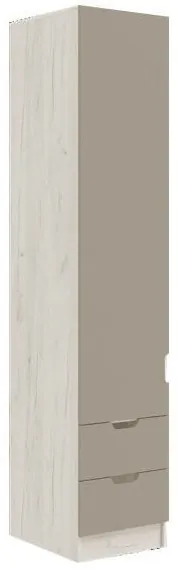 Юниор-4 Пенал (400) (Шарли бриз, Крафт белый)