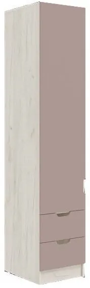 Юниор-4 Пенал (400) (Шарли бриз, Крафт белый)