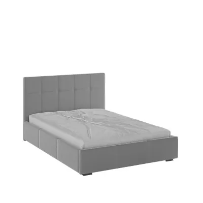 Рио Кровать интерьерная 140 светло-серый квадрат, ПМ