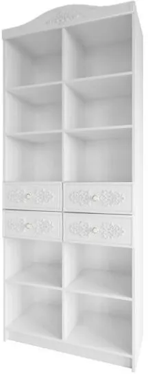 Модульная детская Ки-Ки композиция 7, Белый/Белое дерево