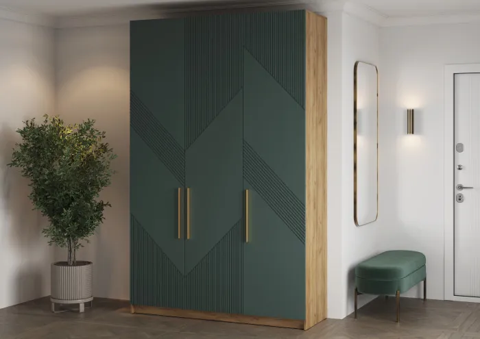 Шкаф Коста МДФ ШК-001 трехстворчатый