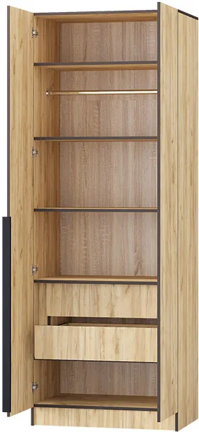 Шкаф Авангард 800, Дуб крафт золотой