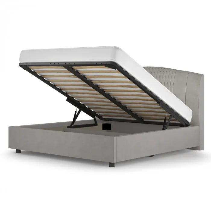 Кровать-12М с подъёмным основанием 1600 дым