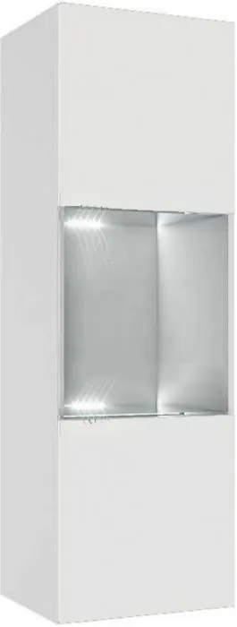 Гостиная Флорис, вариант №7 (Белый глянец, Белый)