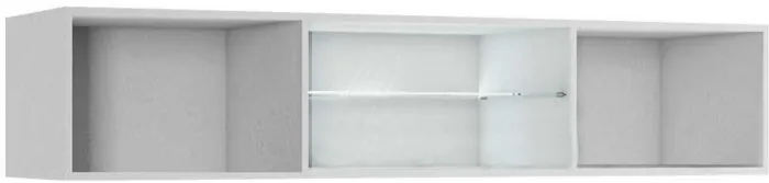 Гостиная Флорис, вариант №7 (Белый глянец, Белый)