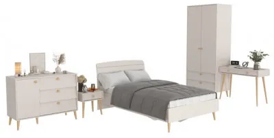 Афина Спальня 25-1200, цвет кашемир серый, сп.м. 1200х2000 мм., б/м, основание есть - фанера