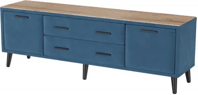 Тумба ТВ интерьерная 1,6 Пай атлантида/мдф дуб канадский