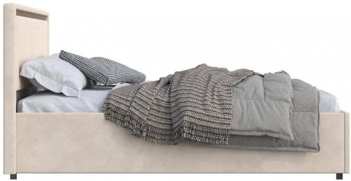 Кровать 120 с ортопед. основанием КР-431-М-12, Микровелюр-3