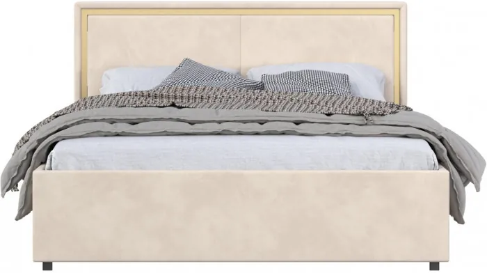 Кровать 120 с ортопед. основанием КР-431-М-12, Микровелюр-3