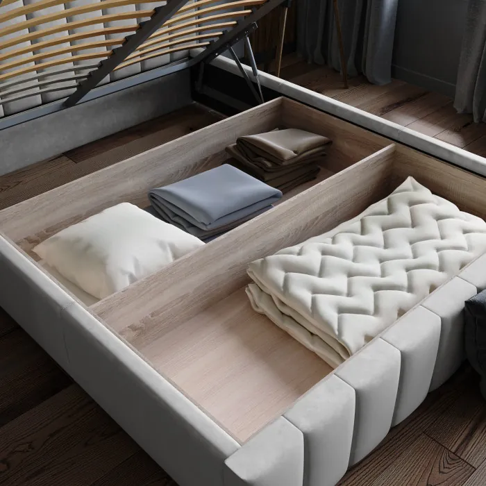 Нега Кровать интерьерная 900 бежевый, ПМ