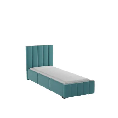 Нега Кровать интерьерная 900 бирюза, ортопед