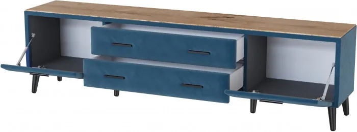 Тумба ТВ интерьерная 2,0 Пай атлантида/мдф дуб канадский