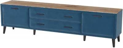 Тумба ТВ интерьерная 2,0 Пай атлантида/мдф дуб канадский