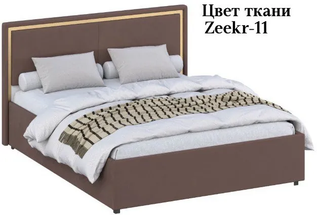 Кровать 140 с ортопед. основанием КР-431-М-14, Микровелюр-11