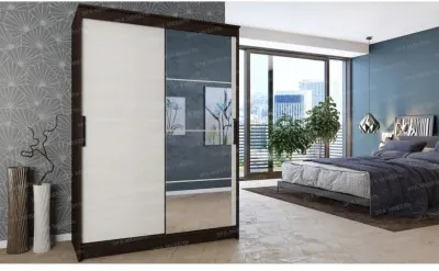 Элегант Шкаф-купе 4, Венге/лоредо