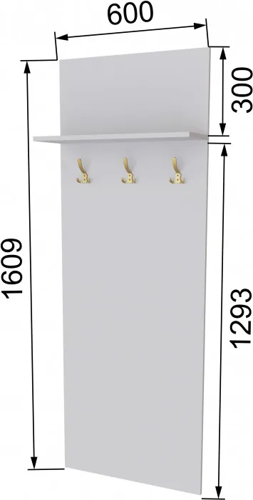 Толедо Вешалка ТВ-30 белый
