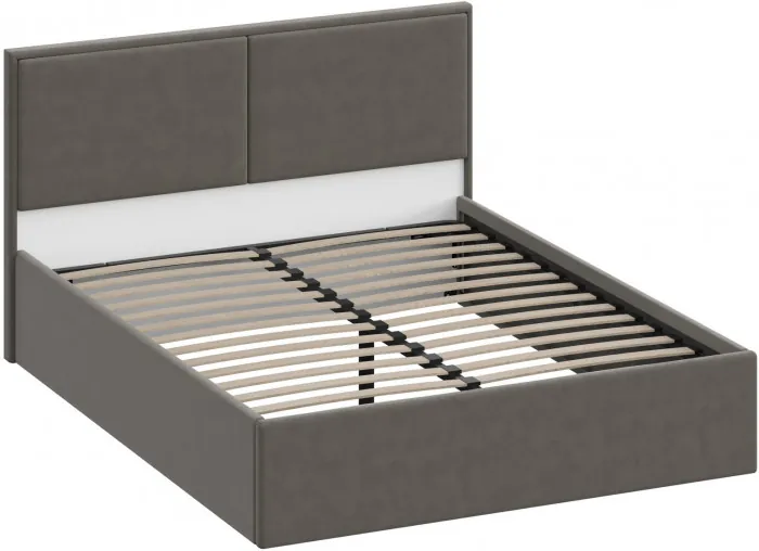 Кровать 120 с подъемным механизмом КРП-430-М-12, Микровелюр-55