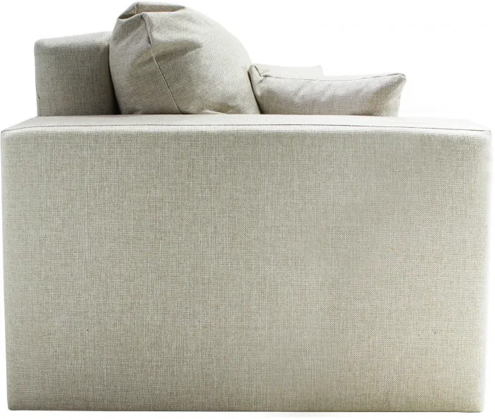 Диван-еврокнижка Ливерпуль, 150х195, рогожка серая