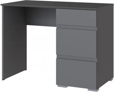 Плейона Стол косметический графит серый