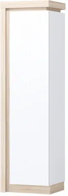 Астра Пенал №2, Белый глянец/Сонома