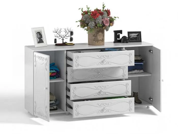 Спальня Италия-1 белое дерево