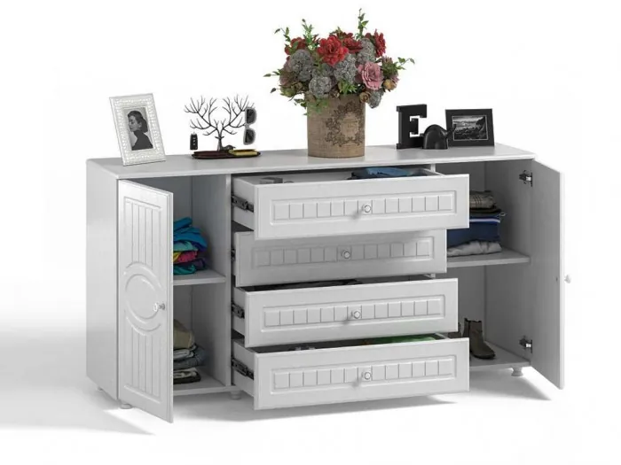 Спальня Монако-1 белое дерево