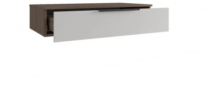 МС Роза Тумба подвесная (Ройс)+ ручка скоба (Орех Франклин карамель/Пудра скин)