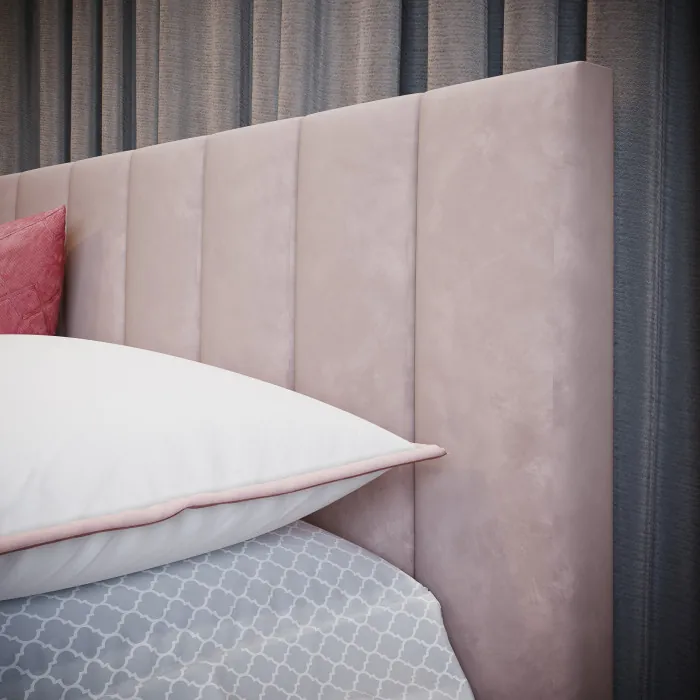 Нега Кровать интерьерная 120 пыльная роза, ПМ