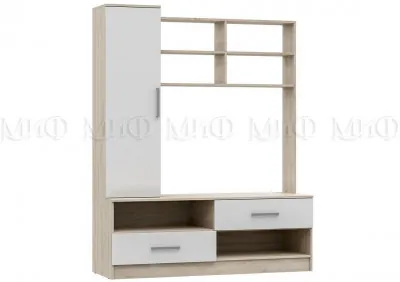 Гостиная Мартина (Сонома / Белый глянец)