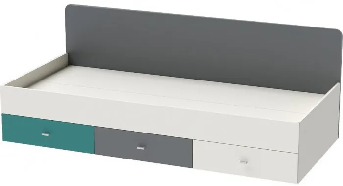 Модульная детская Клео набор 4 (Графит/Миндаль/Солнечный)