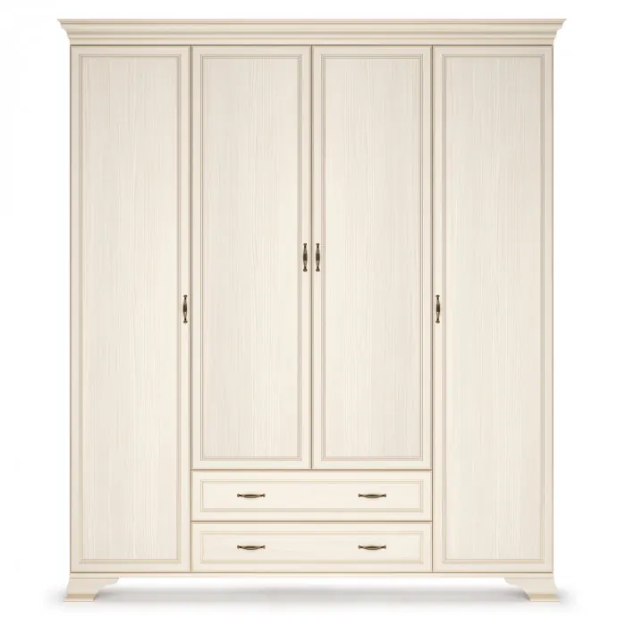 Шкаф распашной четырехдверный Сиена